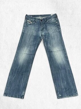 Diesel baggy LARKEE medium wash straight jeans Size 32x32